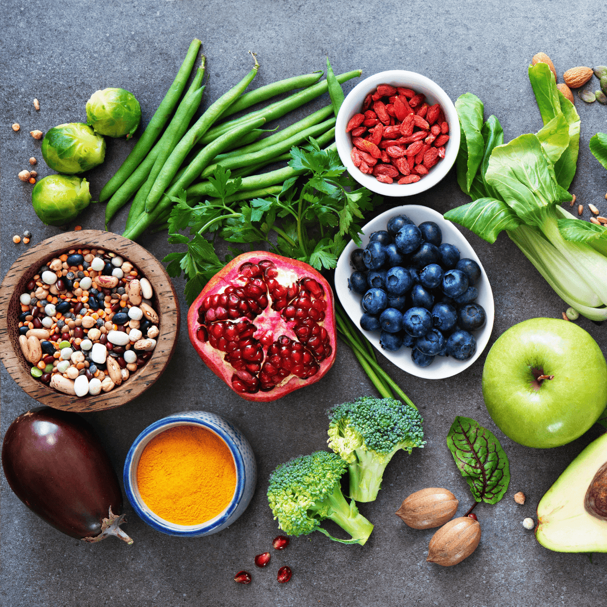 Organic fruits best sale and vegetables