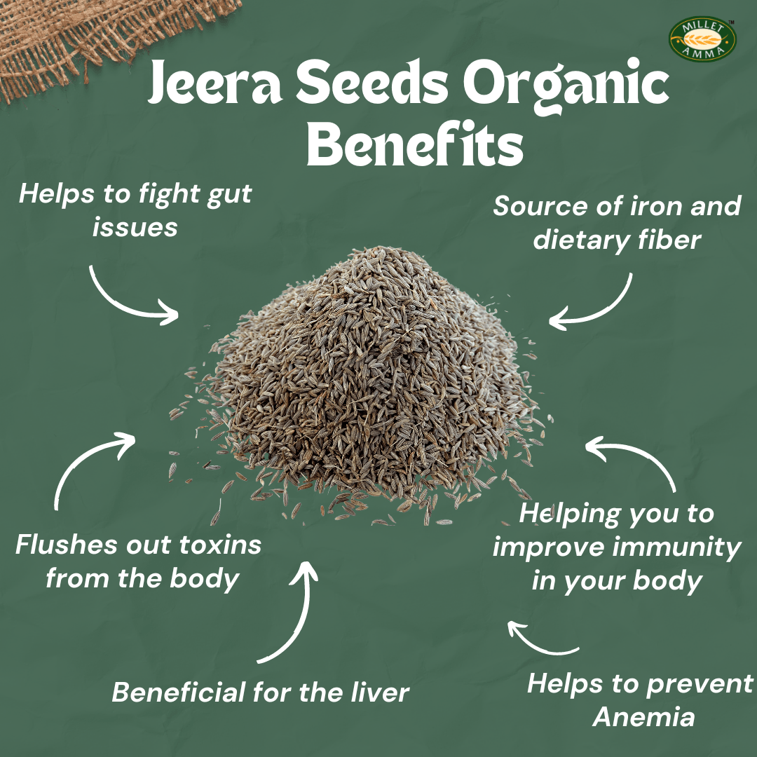 Jeera Seeds Organic 200gm