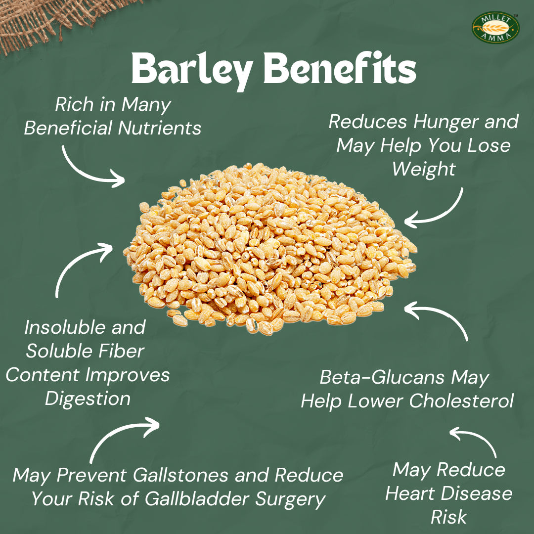 Barley Grain Organic-500gm thumbnail 3