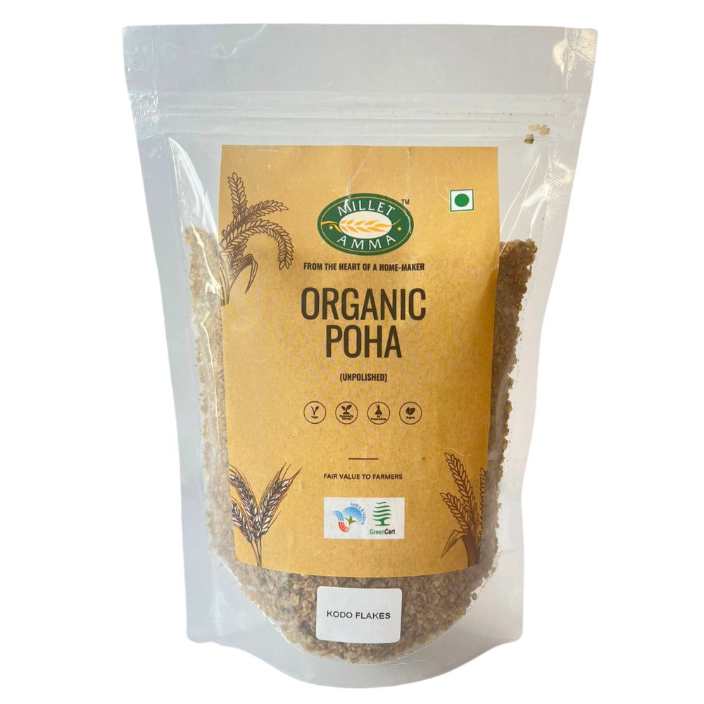 Kodo Millet Poha Flakes Organic 500 gms