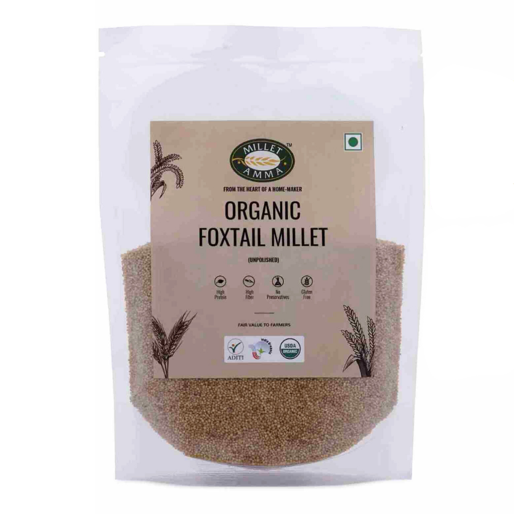 Foxtail Millet Grains Organic 500 G