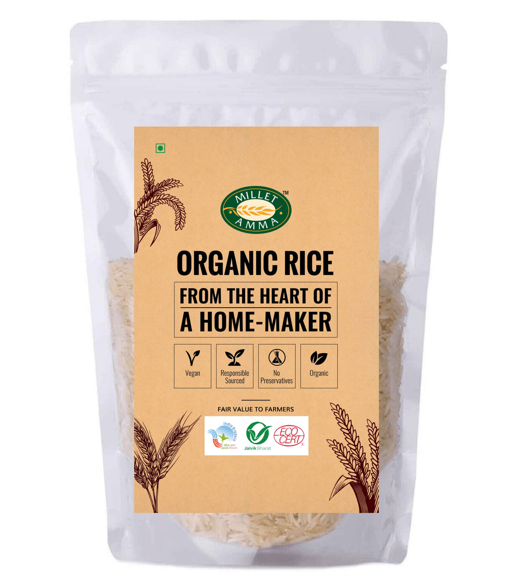 Basmati Rice Organic - 500 gm