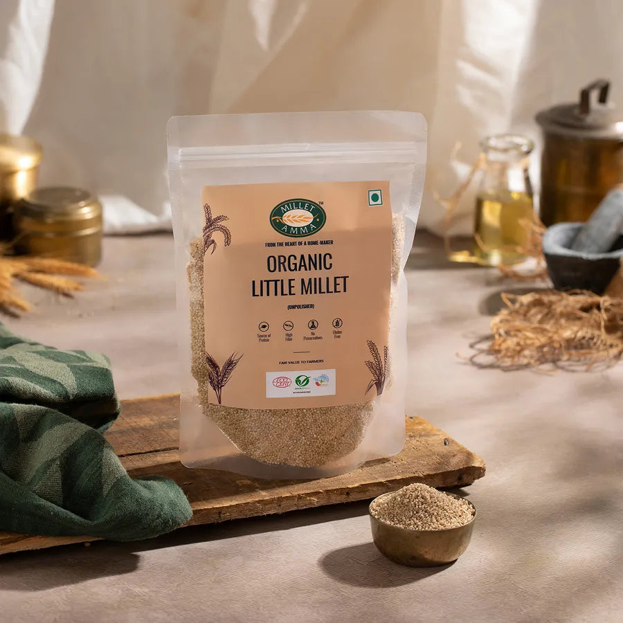 Little Millet Organic Grains - 500gm