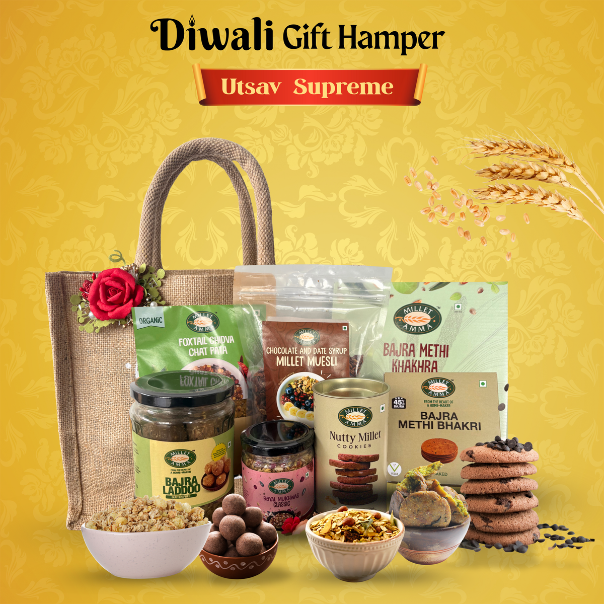 Utsav Supreme Hamper – Millet Amma