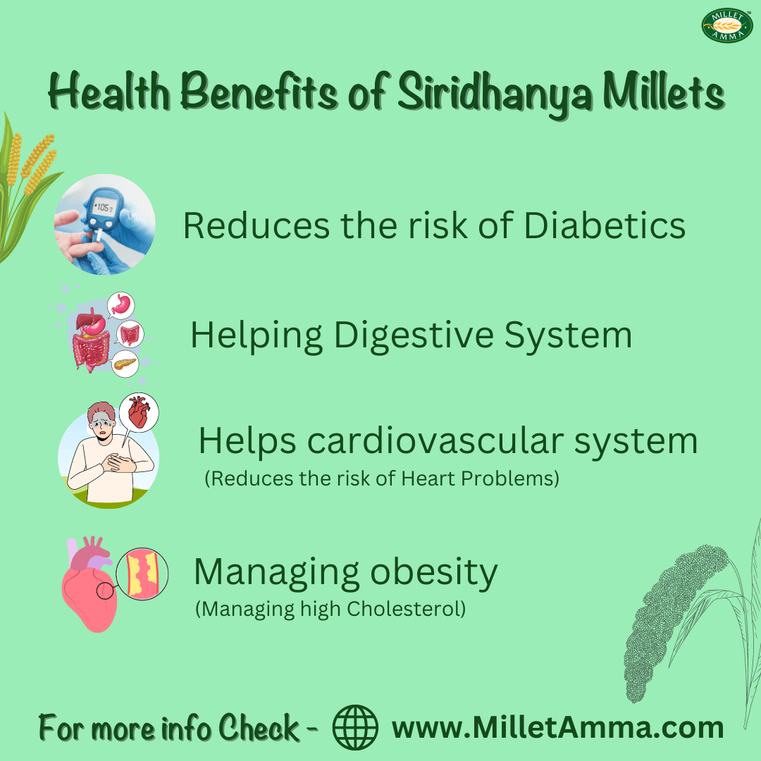 Millet Amma Diabetic Friendly Millet Combo No. 2 - Siridhanya Flour Combo of 500gram each+ Millet Rava Upma Mix+Jowar millet pasta+Bajra methi Khakra+Jowar Bhakri+Little Millet Instant Noodles