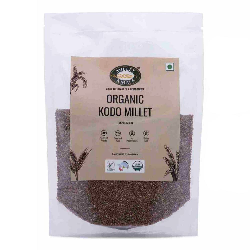Kodo Millet Grains Organic 500 G