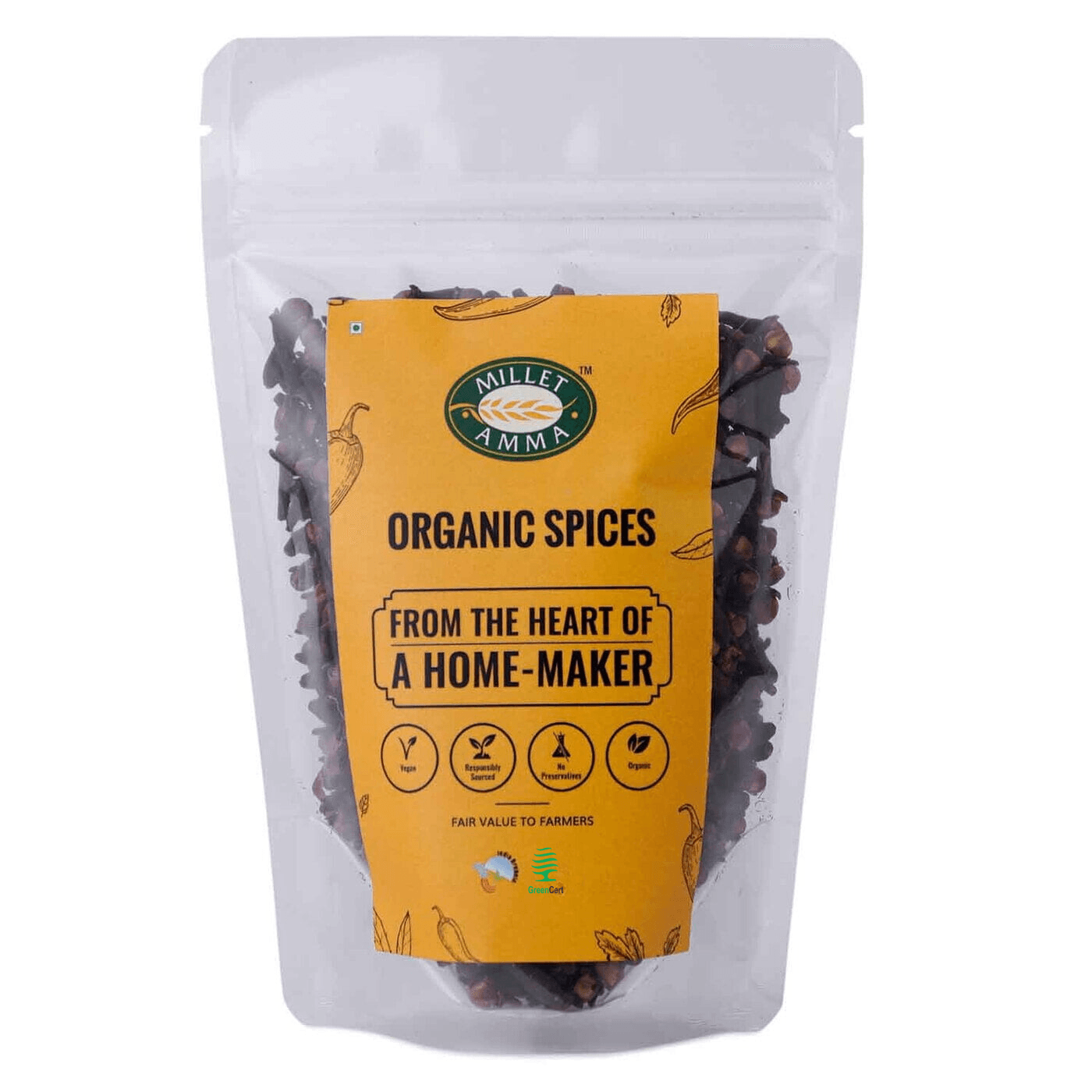 Cloves Organic 50gm - Millet Amma