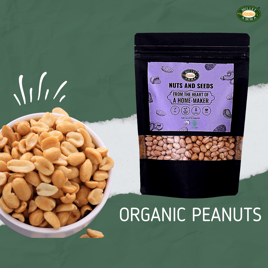 Peanuts Organic 250gm - Millet Amma