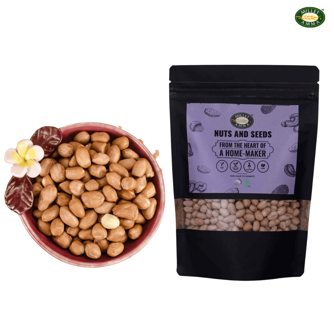 Peanuts Organic 250gm - Millet Amma