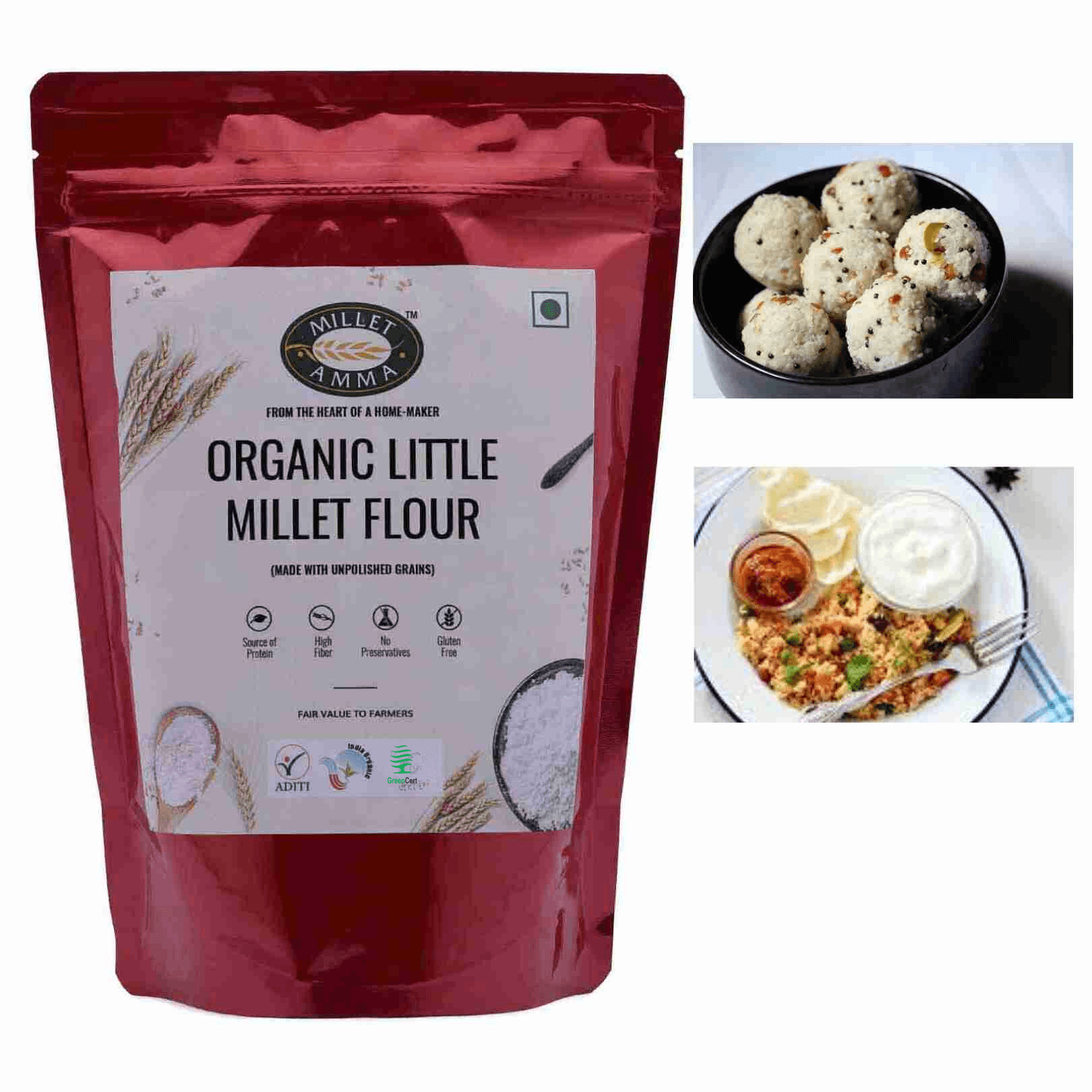 500gm Each - Millet Amma