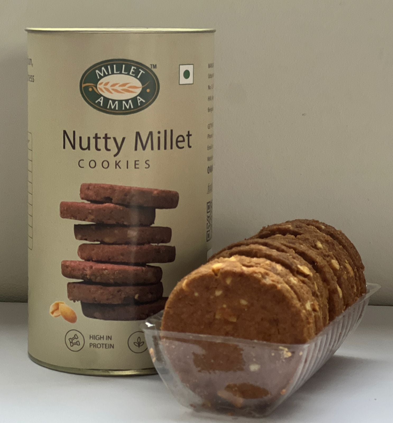 Nutty Millet Cookies - 135 grams