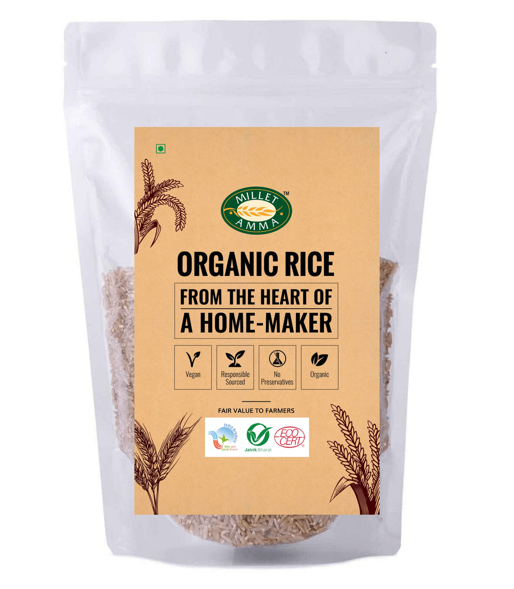 Brown Rice Organic - 500gm image 2