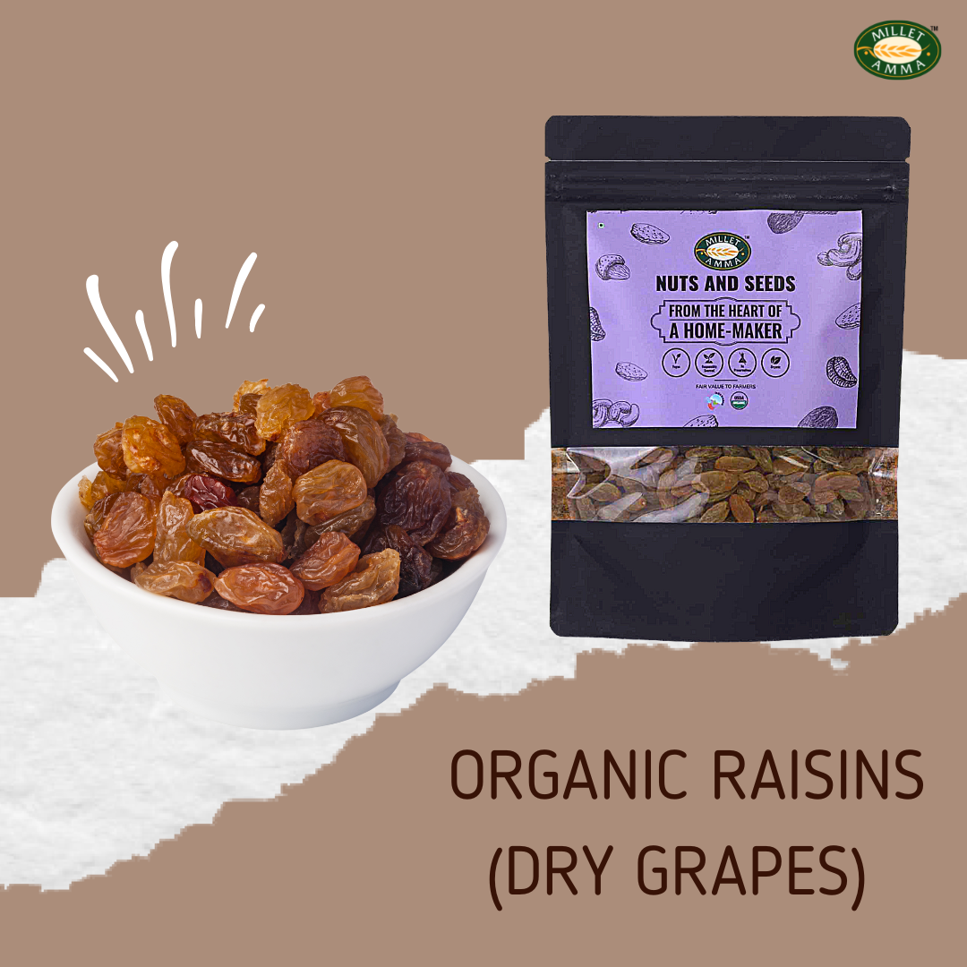 Raisins (Dry Grapes) Organic 250gm