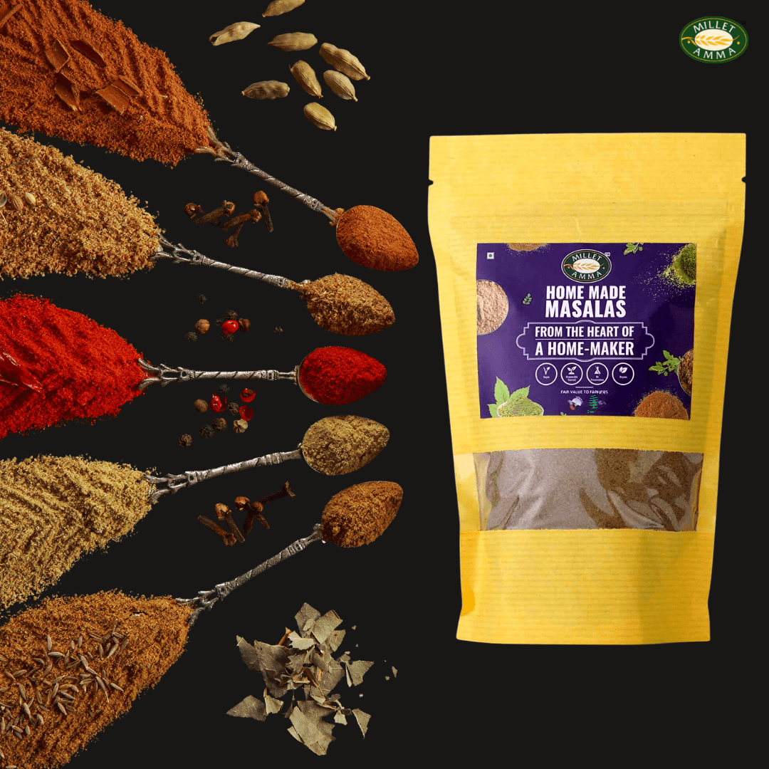 Garam Masala Powder Organic 100gm - Millet Amma