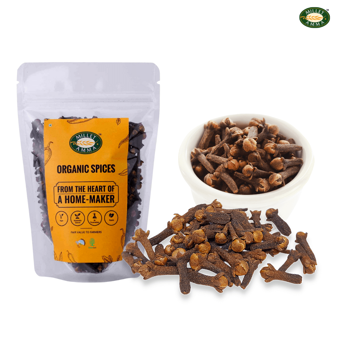 Cloves Organic 50gm - Millet Amma