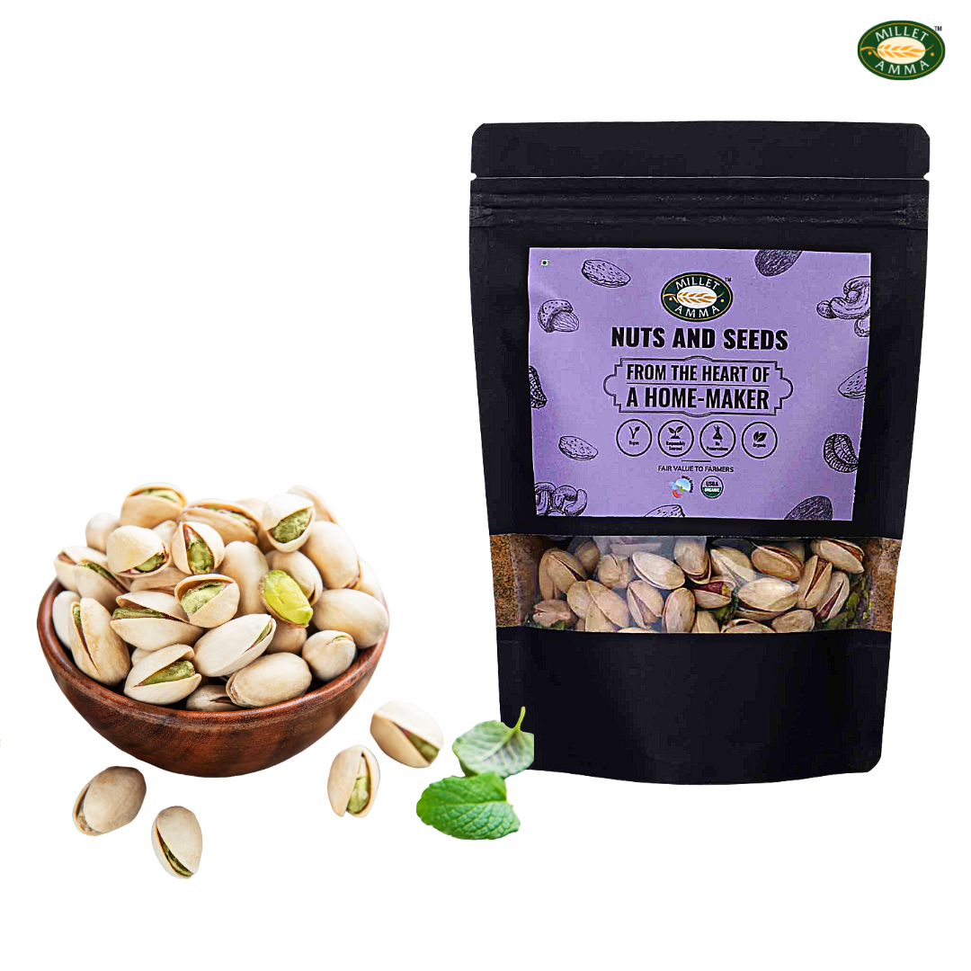 Pista Salted With Kernel Organic 250gm