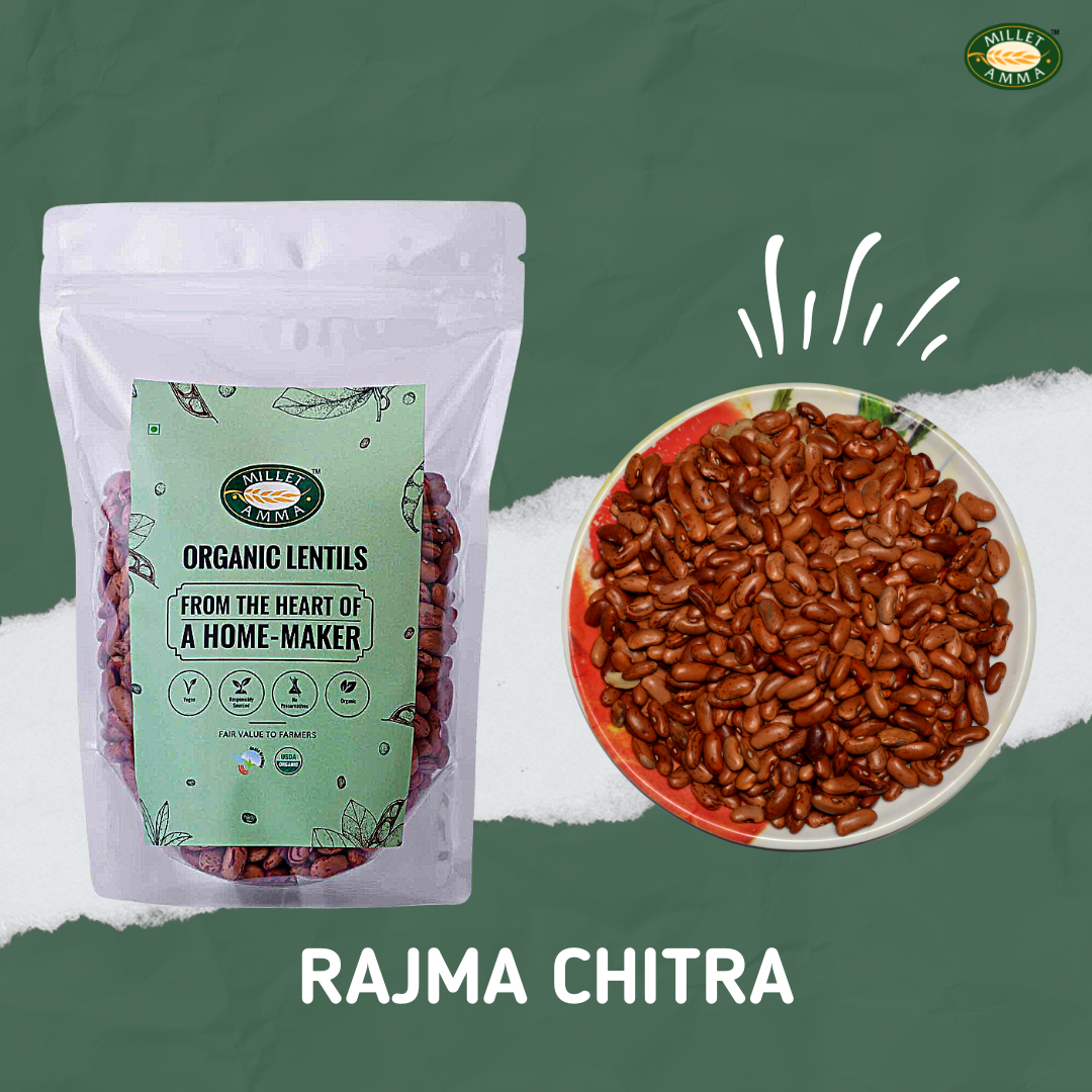 Rajma Chitra Organic 500gm