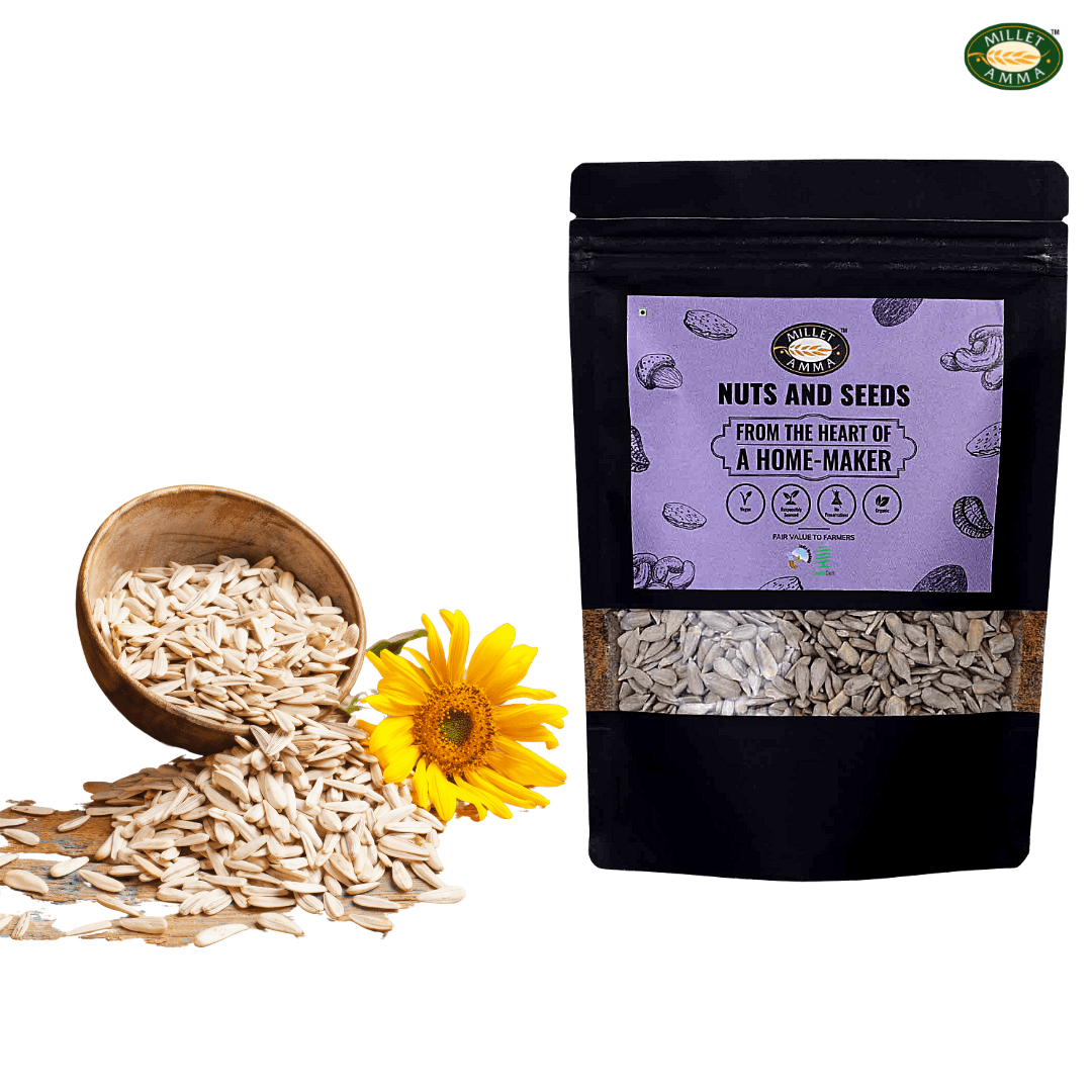 Sunflower Seeds Organic 250gm - Millet Amma