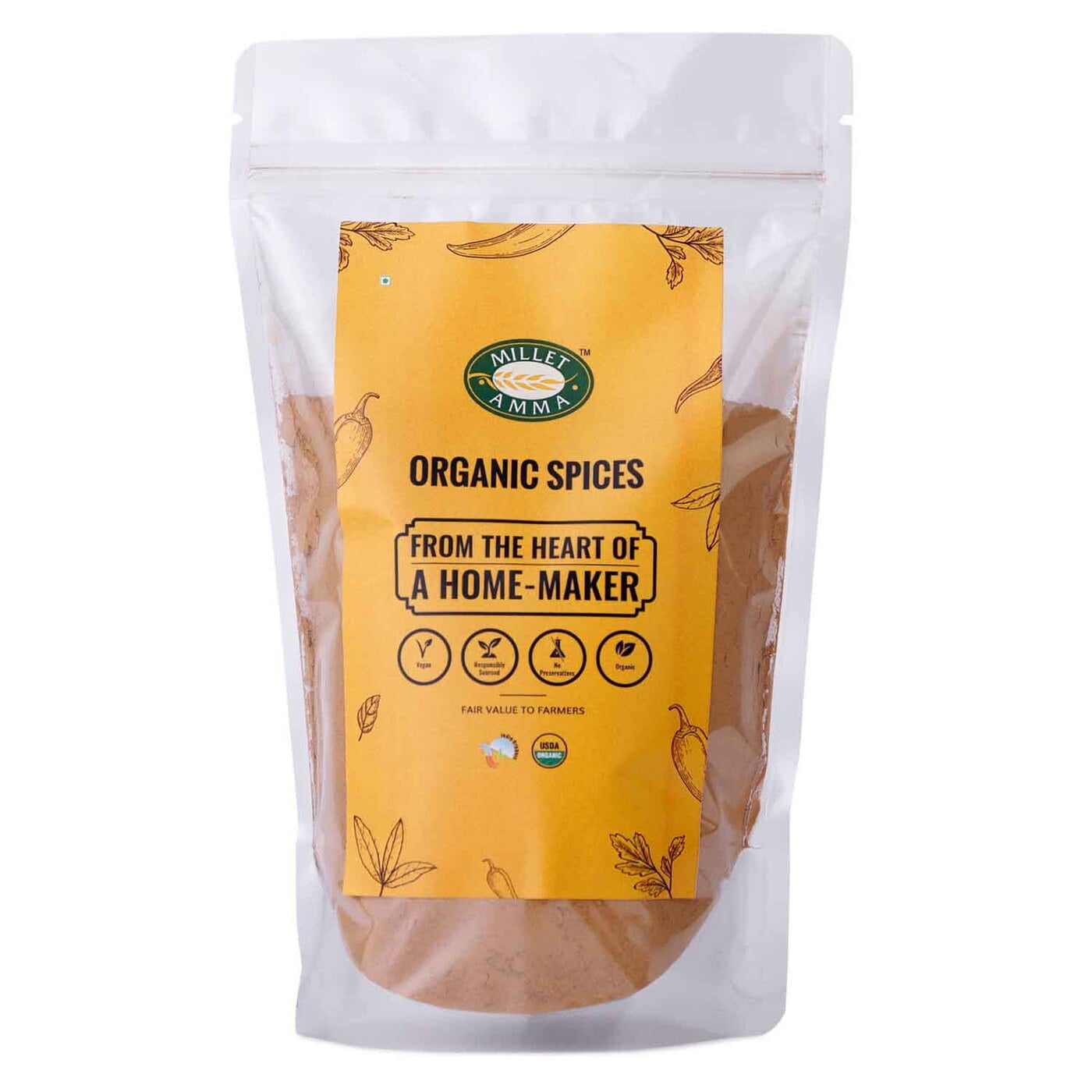 Milletamma’s dry mango powder has high number of phenolic compounds that play a significant role in the prevention of many chronic diseases due to their antioxidant, anti-inflammatory and anti-carcinogenic properties  It helps to accelerate digestion.