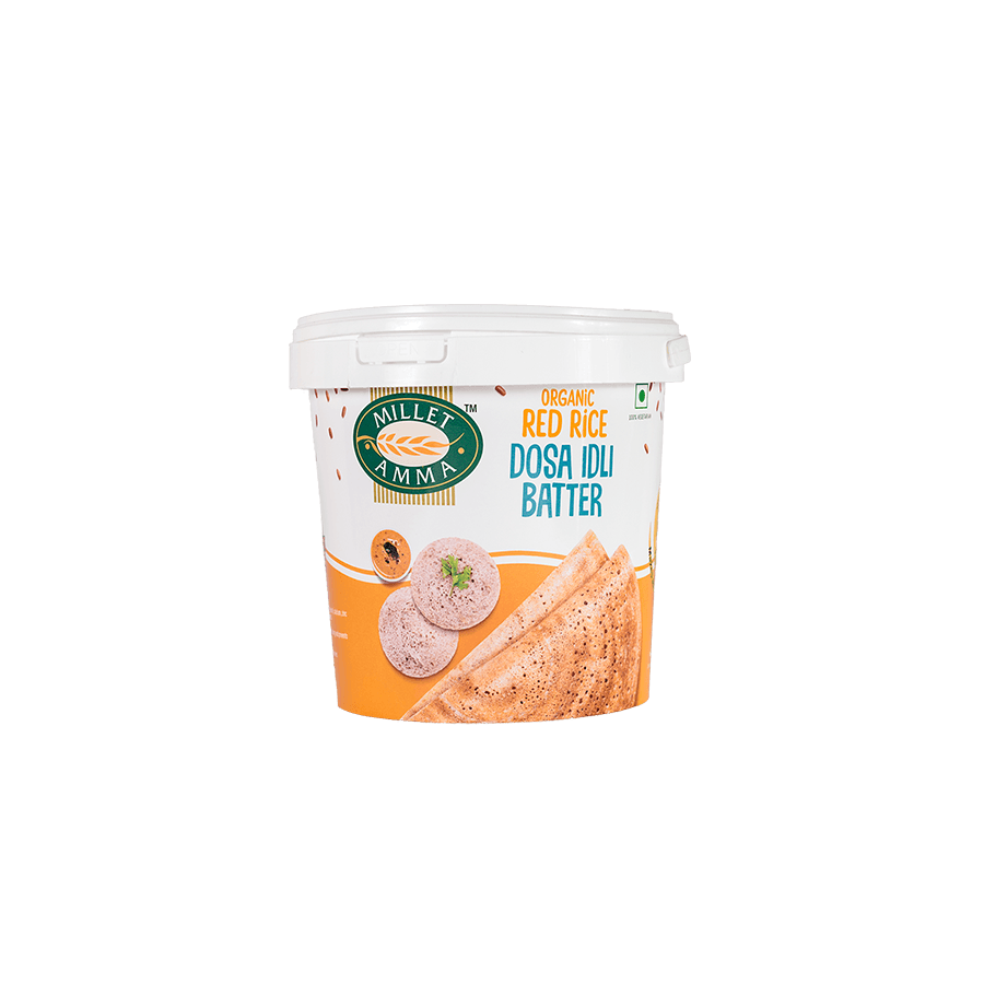 Red Rice Dosa Idli Batter Organic 1kg (Delivering Bangalore Only ...