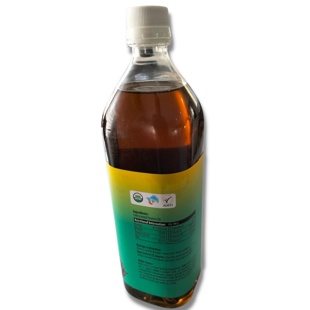 Cold Pressed Sesame Oil Organic 500ml