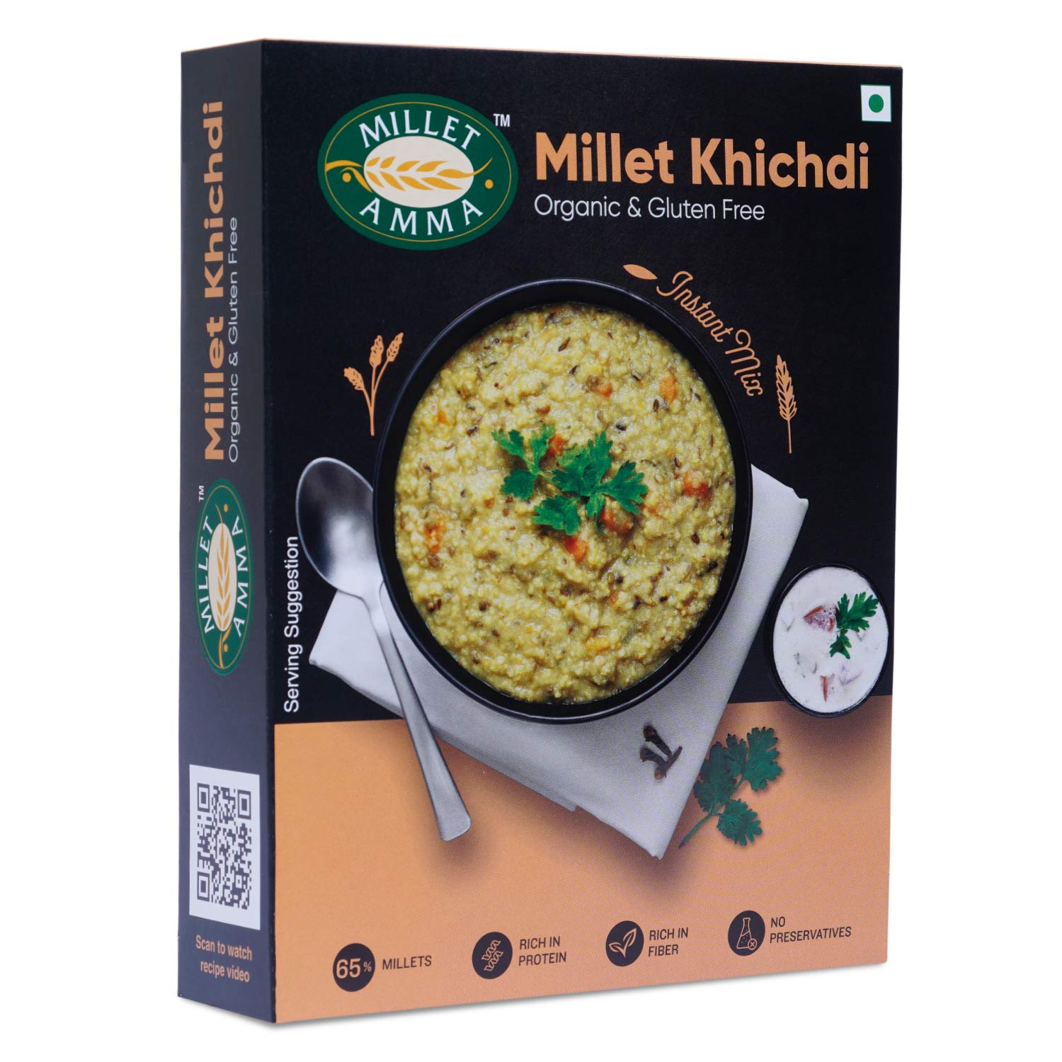 Millet Khichdi Mix 250g + Bajra Khakhra 180g