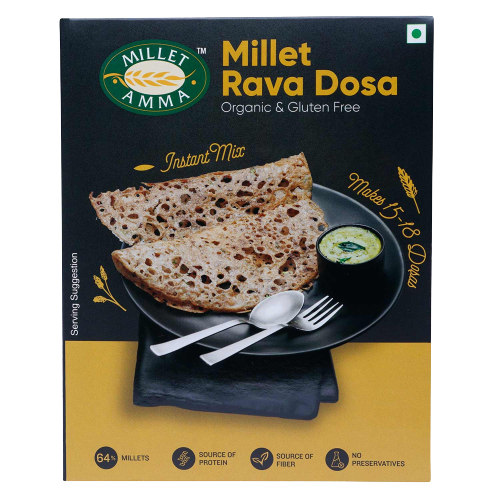 Millet Dosa Mix 250g + Millet Pongal Mix 250g