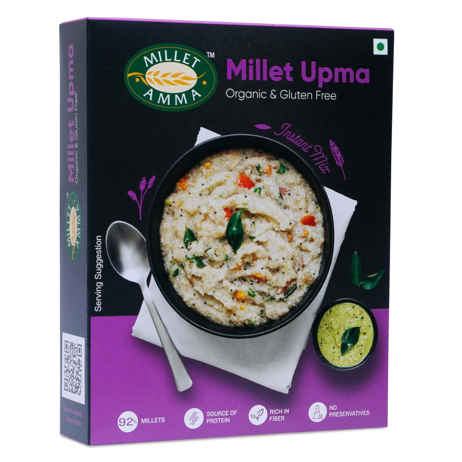 Millets Mix Packet Organic Millet Breakfast Mix Combo Pack of 5 - Millet Amma