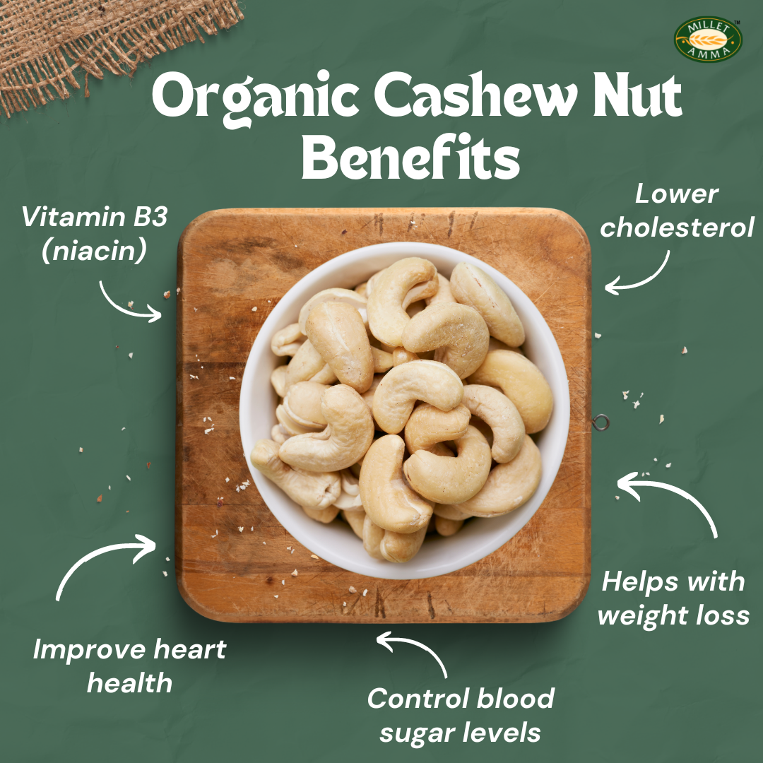 Cashewnut Organic 250gm