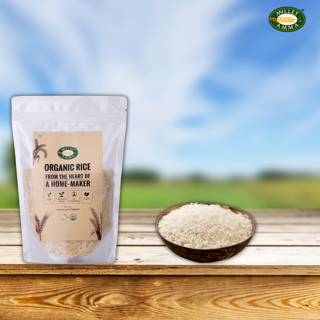 Basmati Rice Organic 500 gms